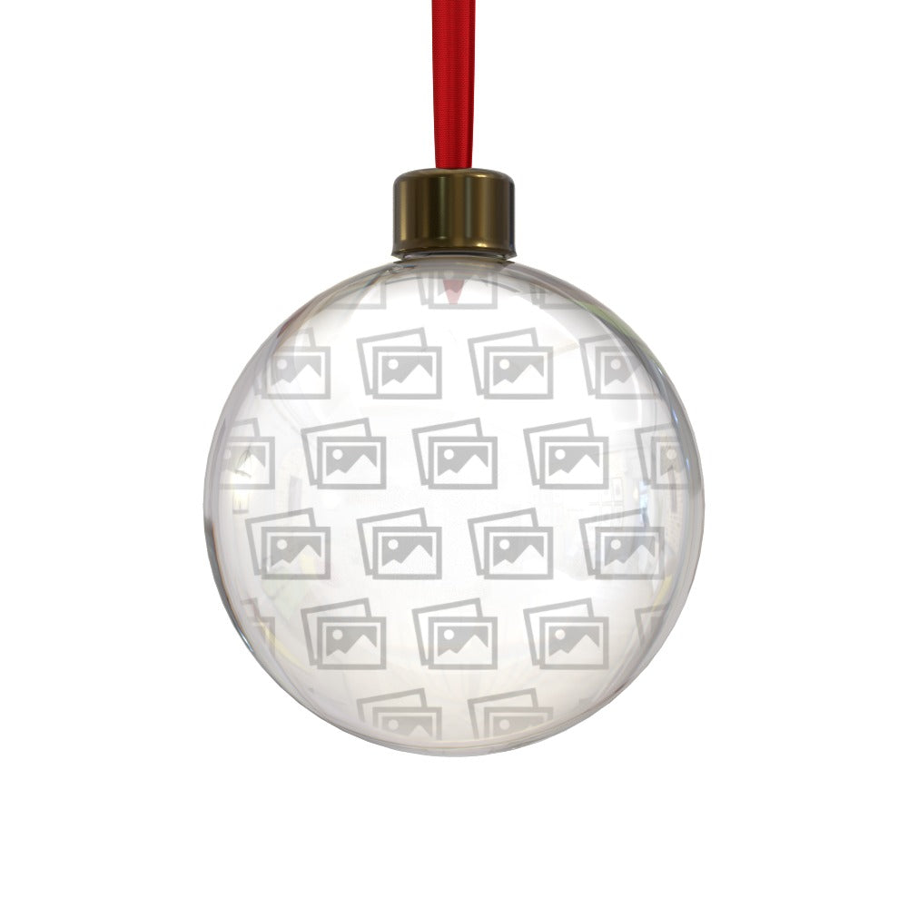 Photo Upload Personalised Bauble, The Personal Shop, personalised gifts