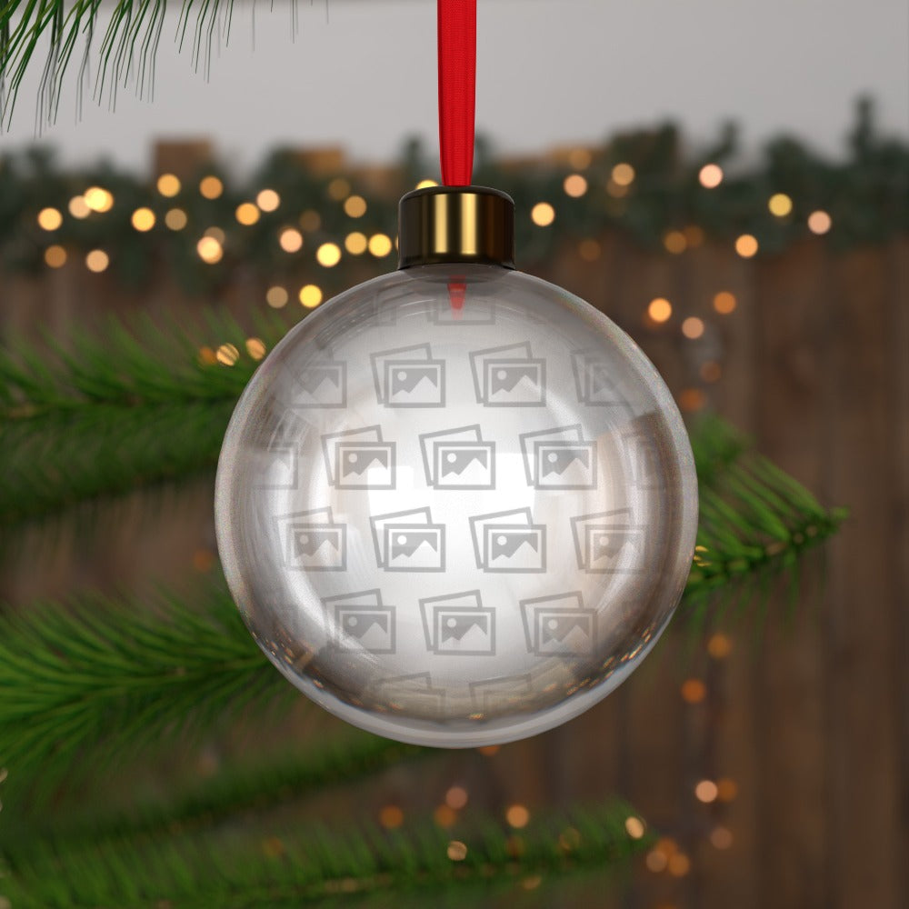Photo Upload Personalised Bauble, The Personal Shop, personalised gifts