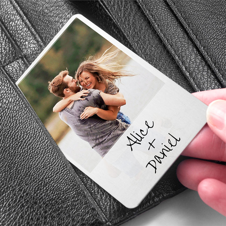 Personalised Moment In Time Metal Keepsake