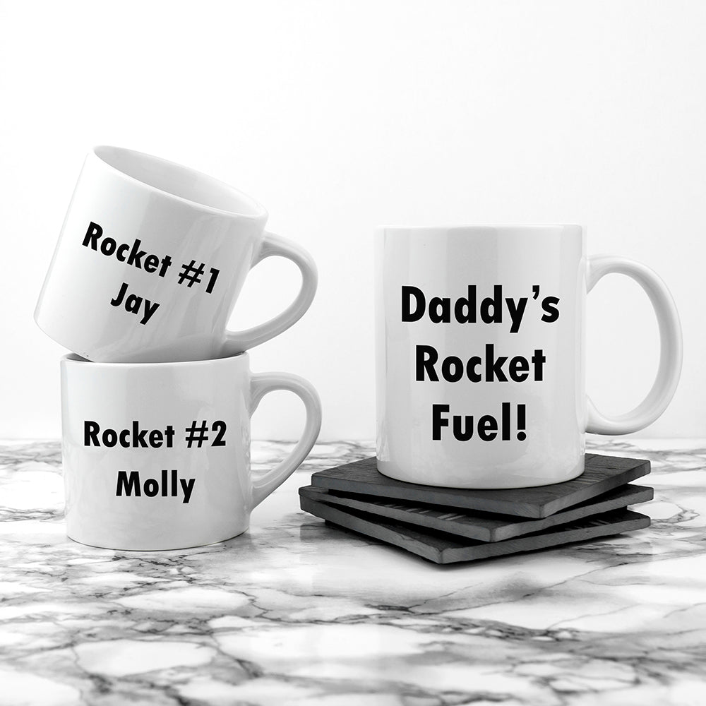 Personalised Daddy &amp; Me Tea Time Mugs