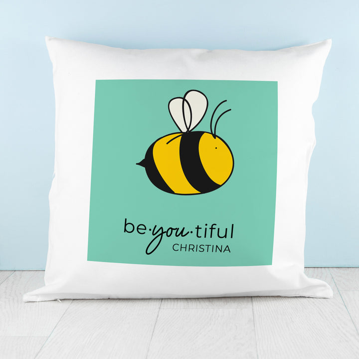Personalised Bee You Cushion Cover