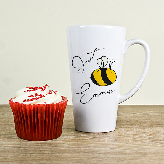 Personalised Bee You Latte Mug