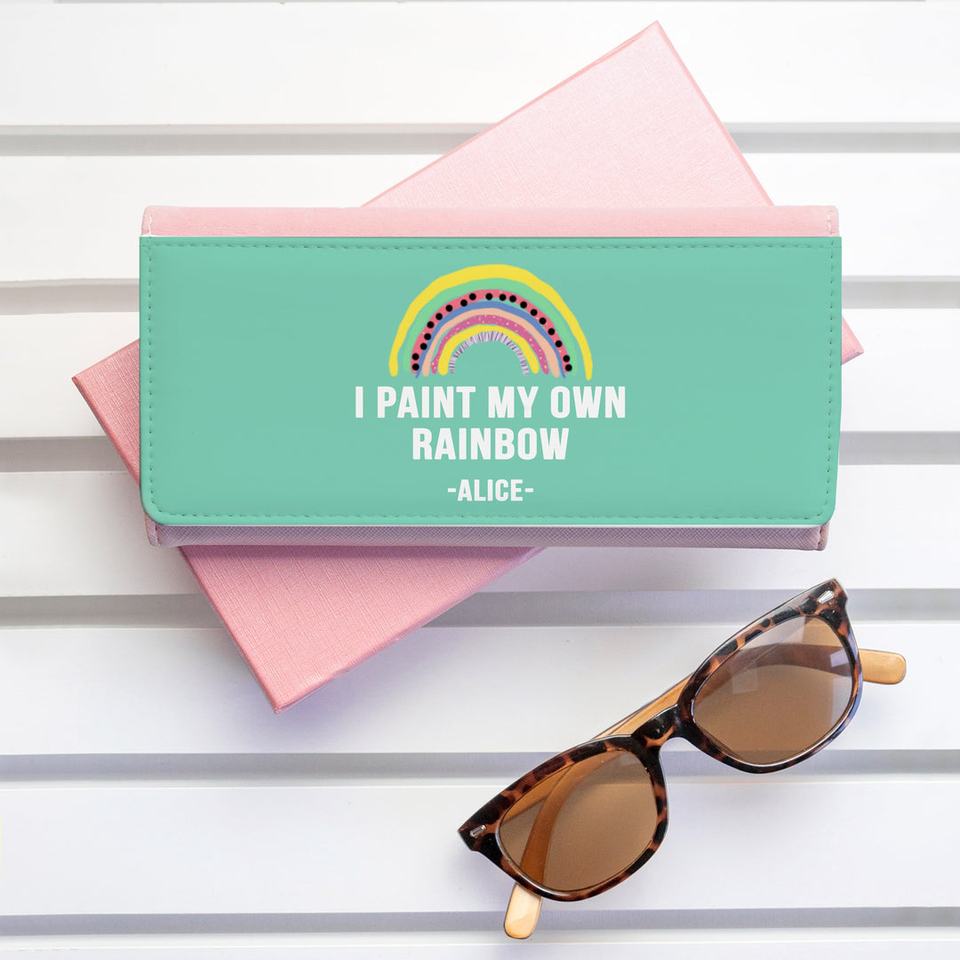 Personalised My Own Rainbow Pink Wallet