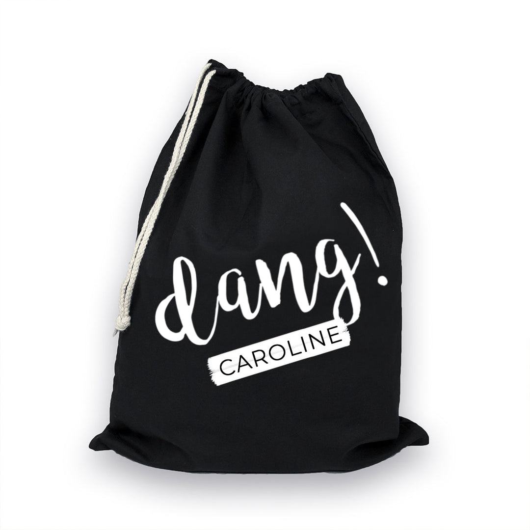 Personalised Dang Drawstring Bag