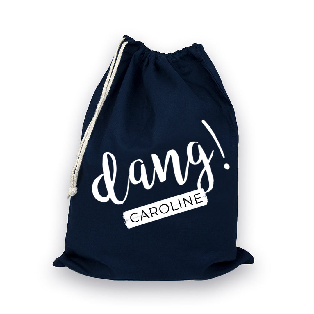 Personalised Dang Drawstring Bag