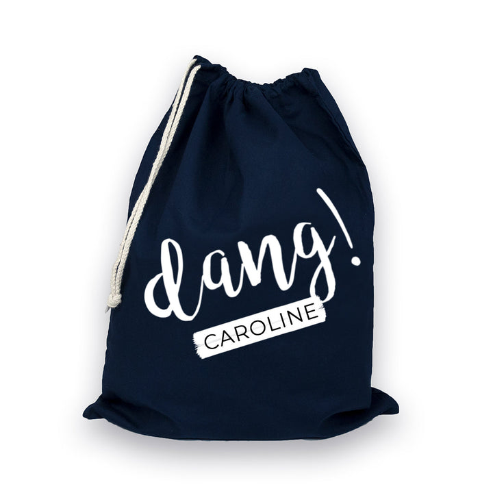 Personalised Dang Drawstring Bag