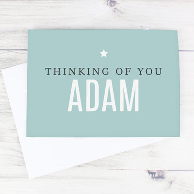 Personalised Memento Greetings Cards Personalise With Your Own Message Card