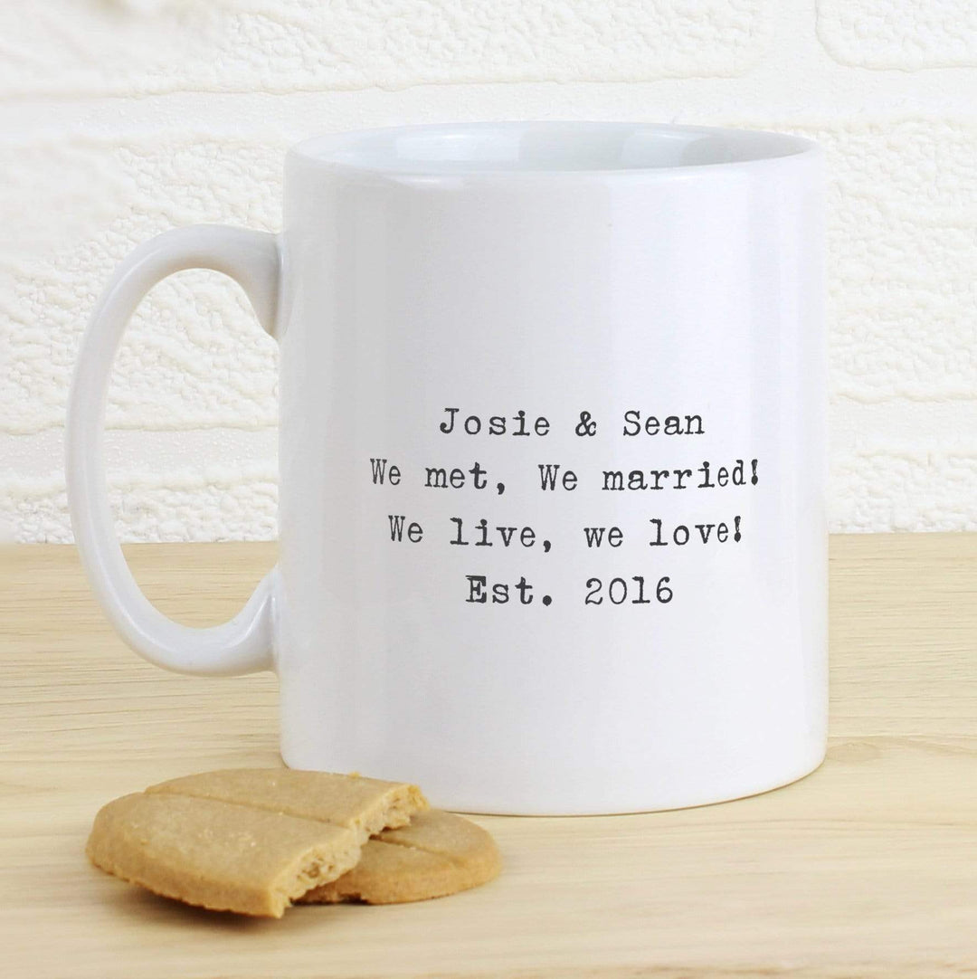 Personalised Memento Mugs Personalised 1805 - 1874 Old Series Map Home Mug