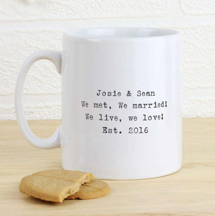 Personalised Memento Mugs Personalised 1805 - 1874 Old Series Map Home Mug