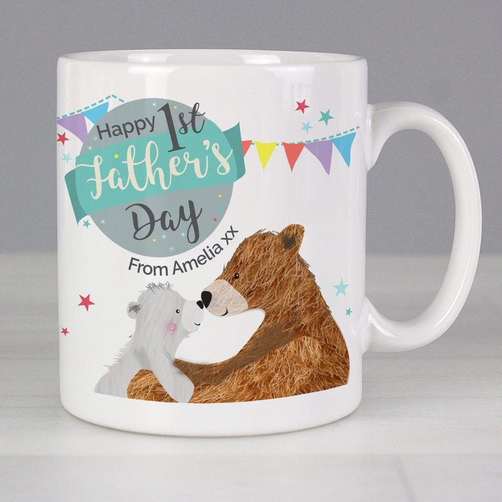 Personalised Memento Mugs Personalised 1st Father&