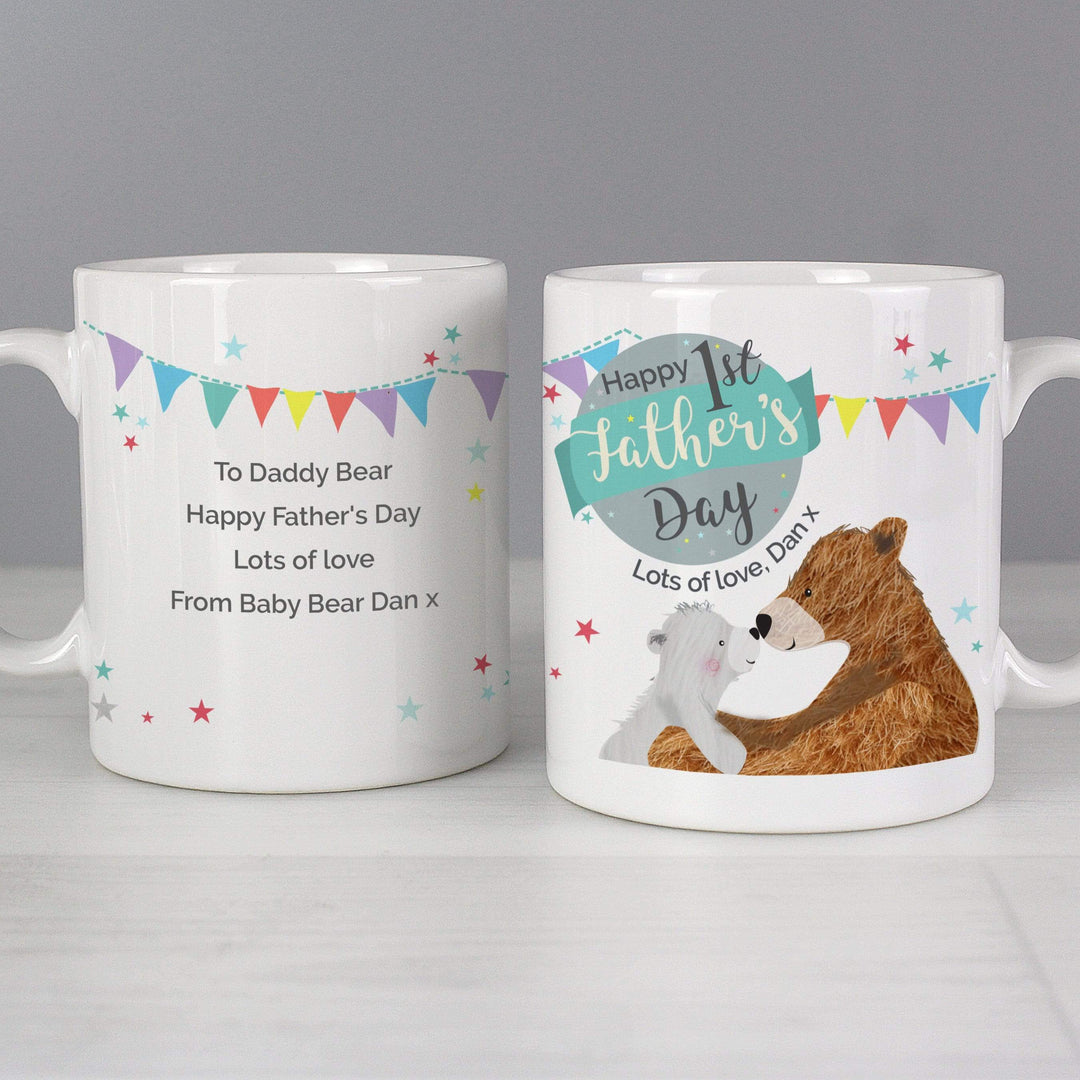 Personalised Memento Mugs Personalised 1st Father&