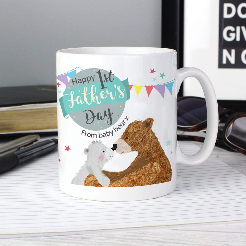 Personalised Memento Mugs Personalised 1st Father&