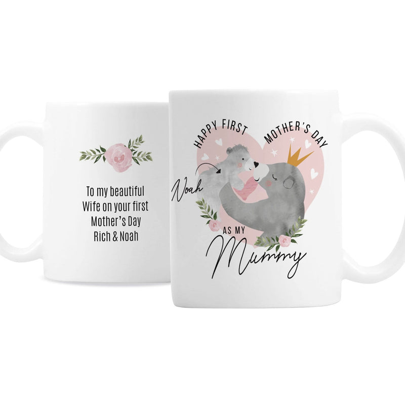 Personalised Memento Mugs Personalised 1st Mother&