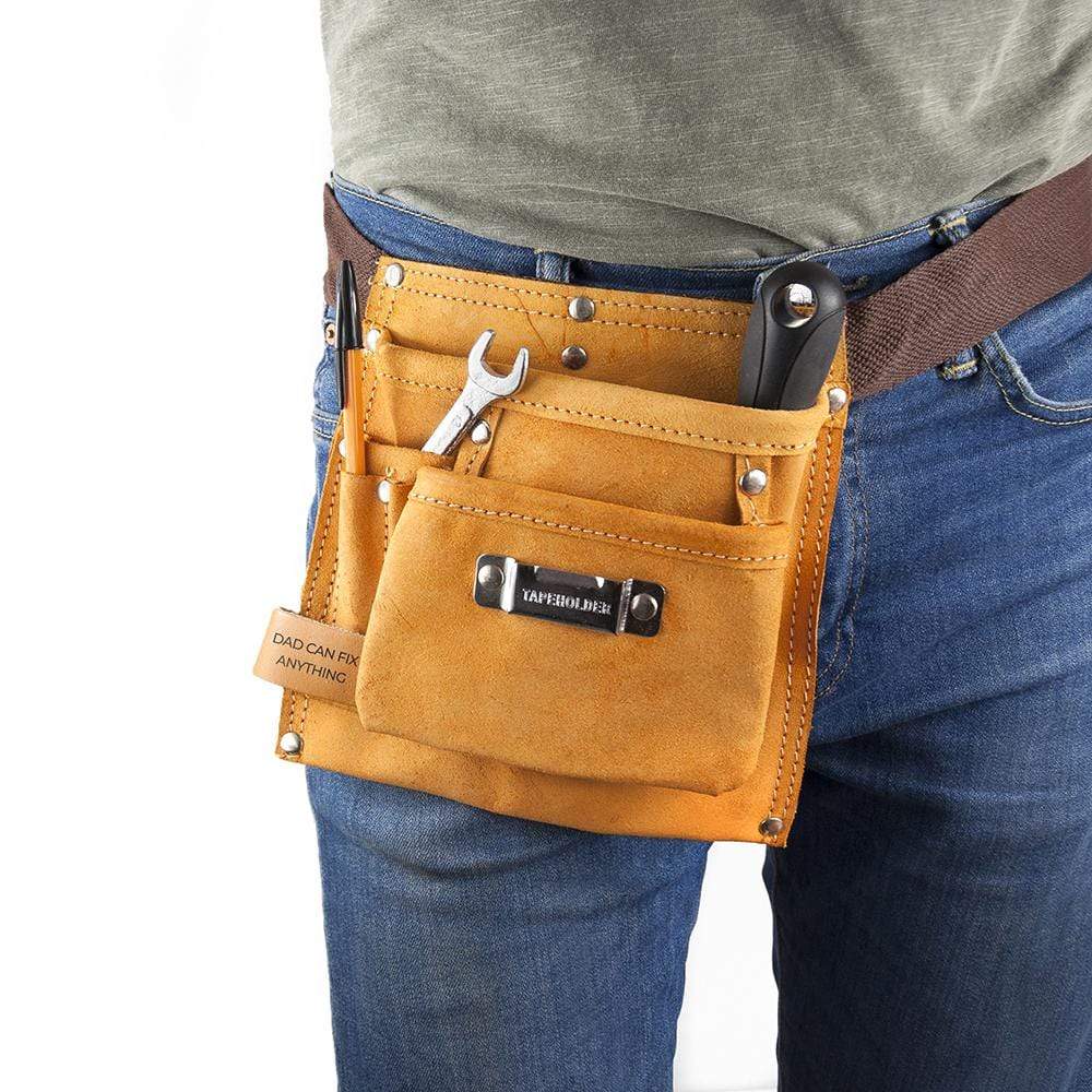Treat Personalised 6-Pocket Leather Tool Belt