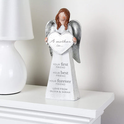 Personalised Memento Christmas Decorations Personalised A Mother Is... Angel Ornament