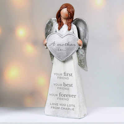 Personalised Memento Christmas Decorations Personalised A Mother Is... Angel Ornament