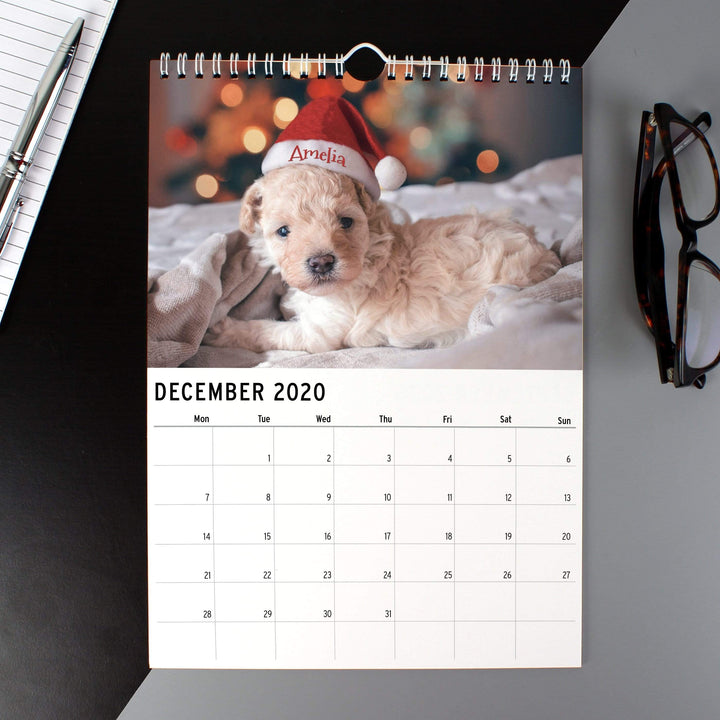 Personalised Memento Stationery &amp; Pens Personalised A4 Cute Animals Calendar