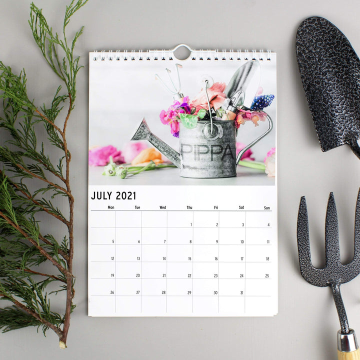 Personalised Memento Stationery &amp; Pens Personalised A4 Gardening Calendar