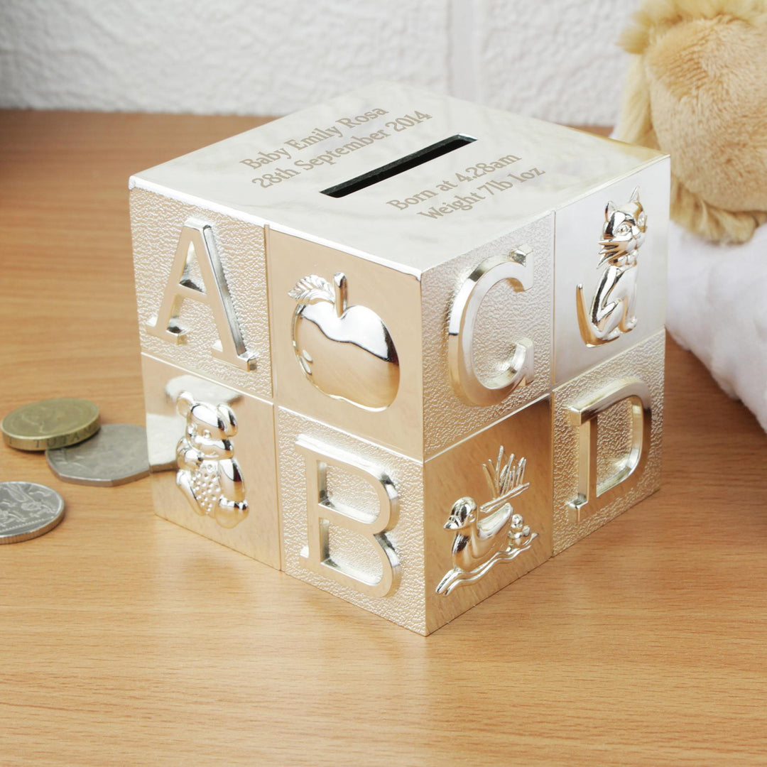Personalised Memento Personalised ABC Money Box