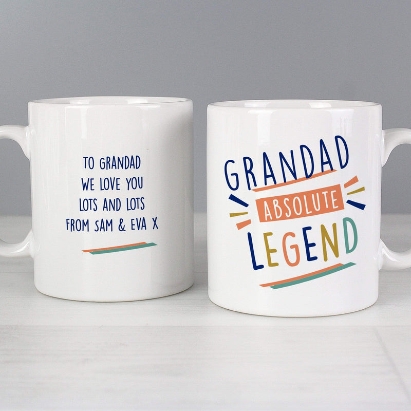 Personalised Memento Mugs Personalised Absolute Legend Mug