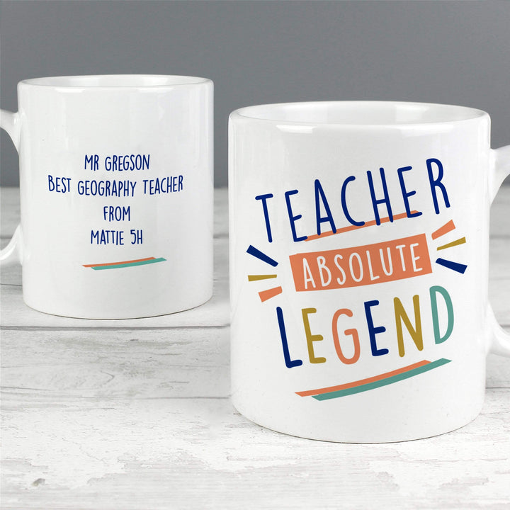 Personalised Memento Mugs Personalised Absolute Legend Mug