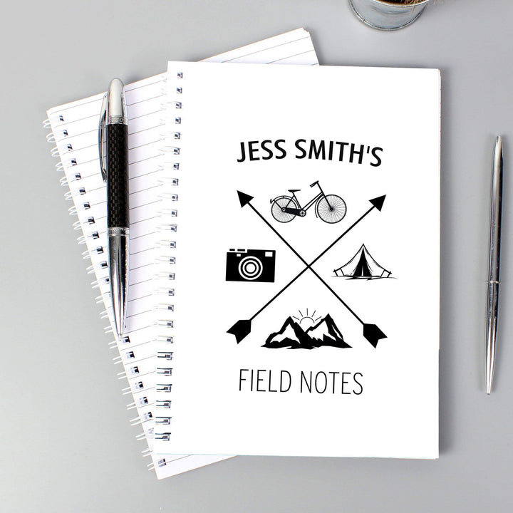 Personalised Memento Stationery &amp; Pens Personalised Adventure A5 Notebook