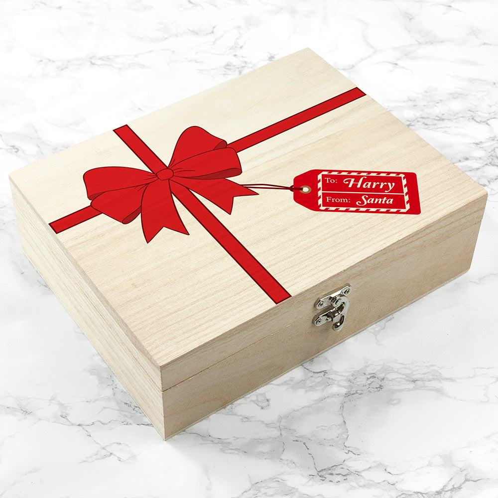 Personalised All Wrapped Up Christmas Eve Box