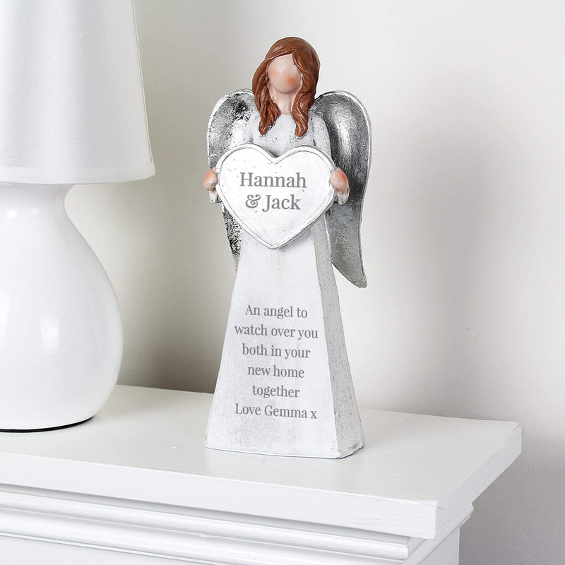 Personalised Memento Christmas Decorations Personalised Angel Ornament