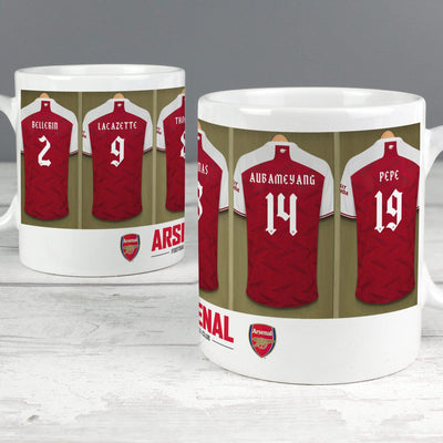 Personalised Memento Mugs Arsenal Football Club Dressing Room Mug
