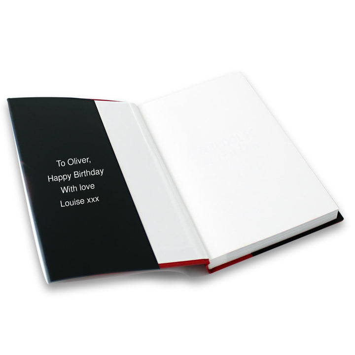 Personalised Memento Personalised Arsenal On This Day Book