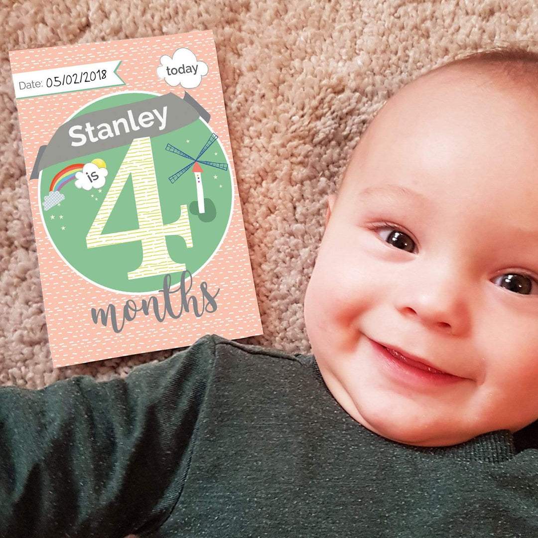 Personalised Memento Greetings Cards Personalised Baby Cards: For Milestone Moments