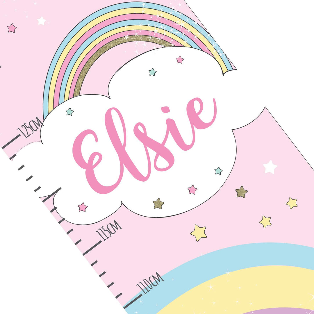 Personalised Memento Keepsakes Personalised Baby Unicorn Height Chart