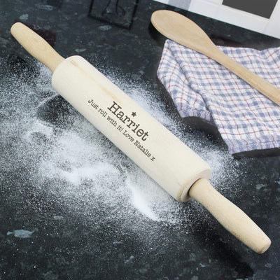 Personalised Memento Personalised Baker Rolling Pin