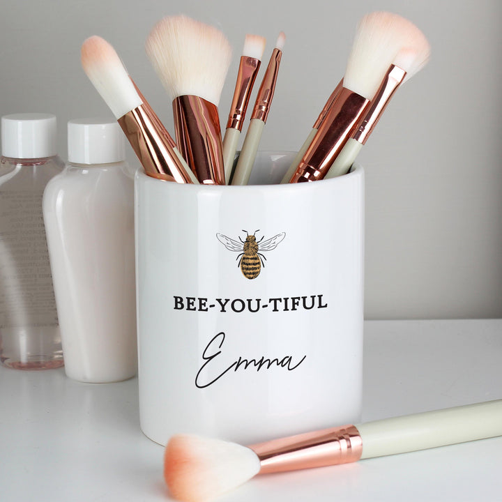 Personalised Memento Personalised Bee-u-tiful Ceramic Storage Pot