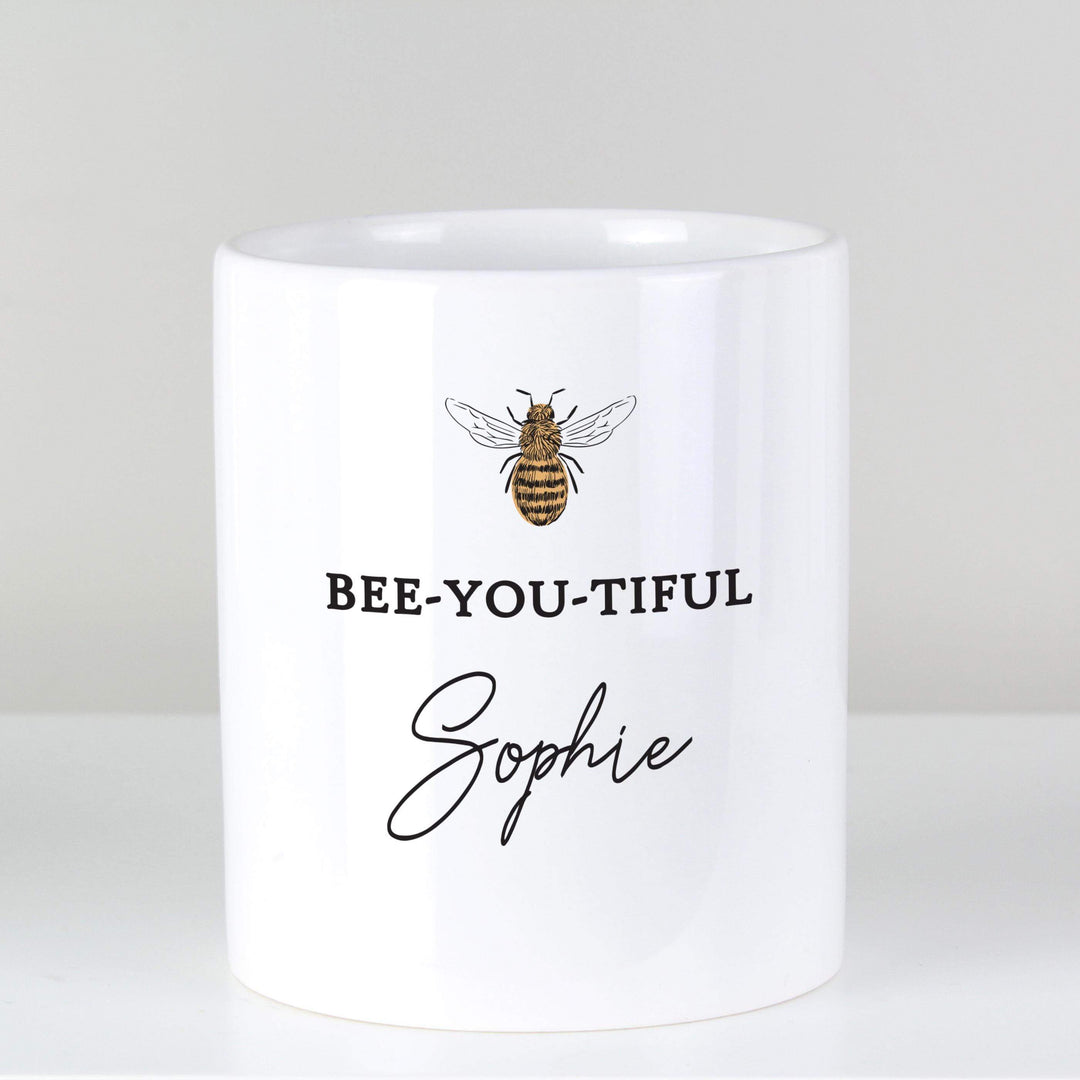 Personalised Memento Personalised Bee-u-tiful Ceramic Storage Pot