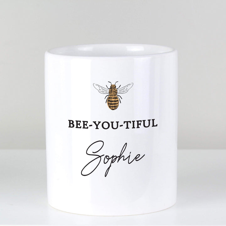 Personalised Memento Personalised Bee-u-tiful Ceramic Storage Pot