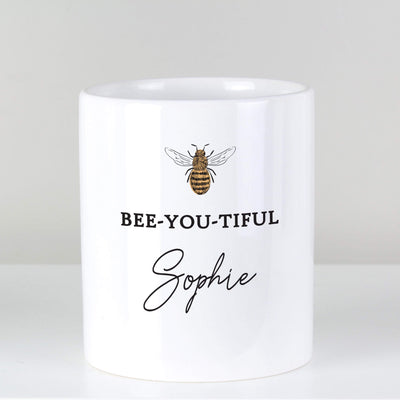 Personalised Memento Personalised Bee-u-tiful Ceramic Storage Pot