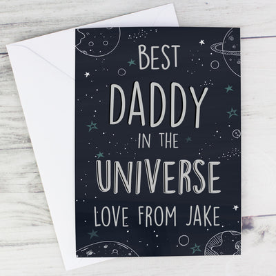 Personalised Memento Personalised Best... In The Universe Card
