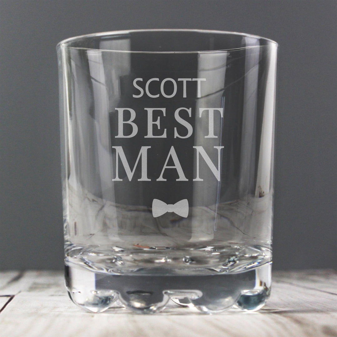 Personalised Memento Personalised Best Man Tumbler