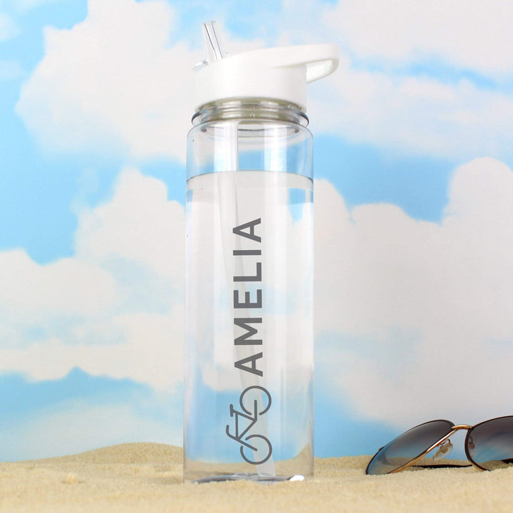 Personalised Memento Mealtime Essentials Personalised Bicycle Island Water Bottle