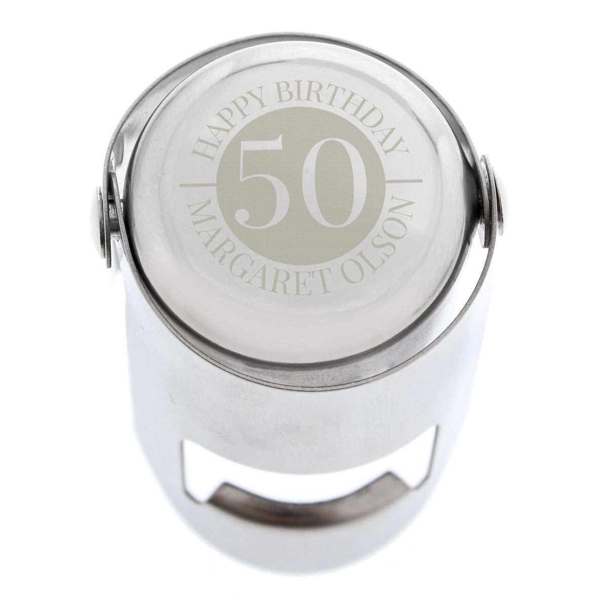 Personalised Memento Glasses & Barware Personalised Big Number Bottle Stopper