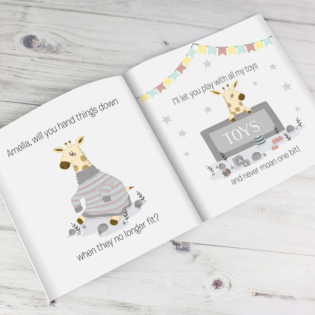 Personalised Memento Books Personalised Big Sister Story Book