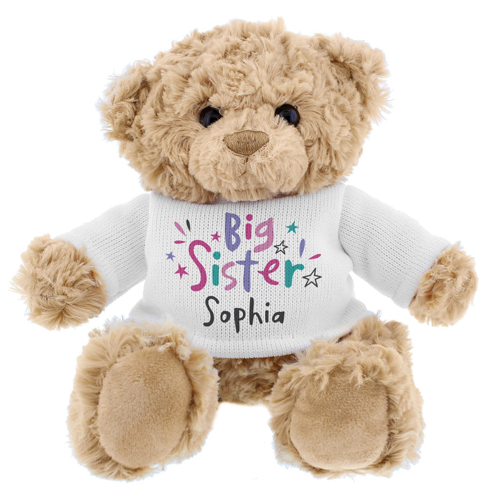 Personalised Memento Personalised Big Sister Teddy Bear