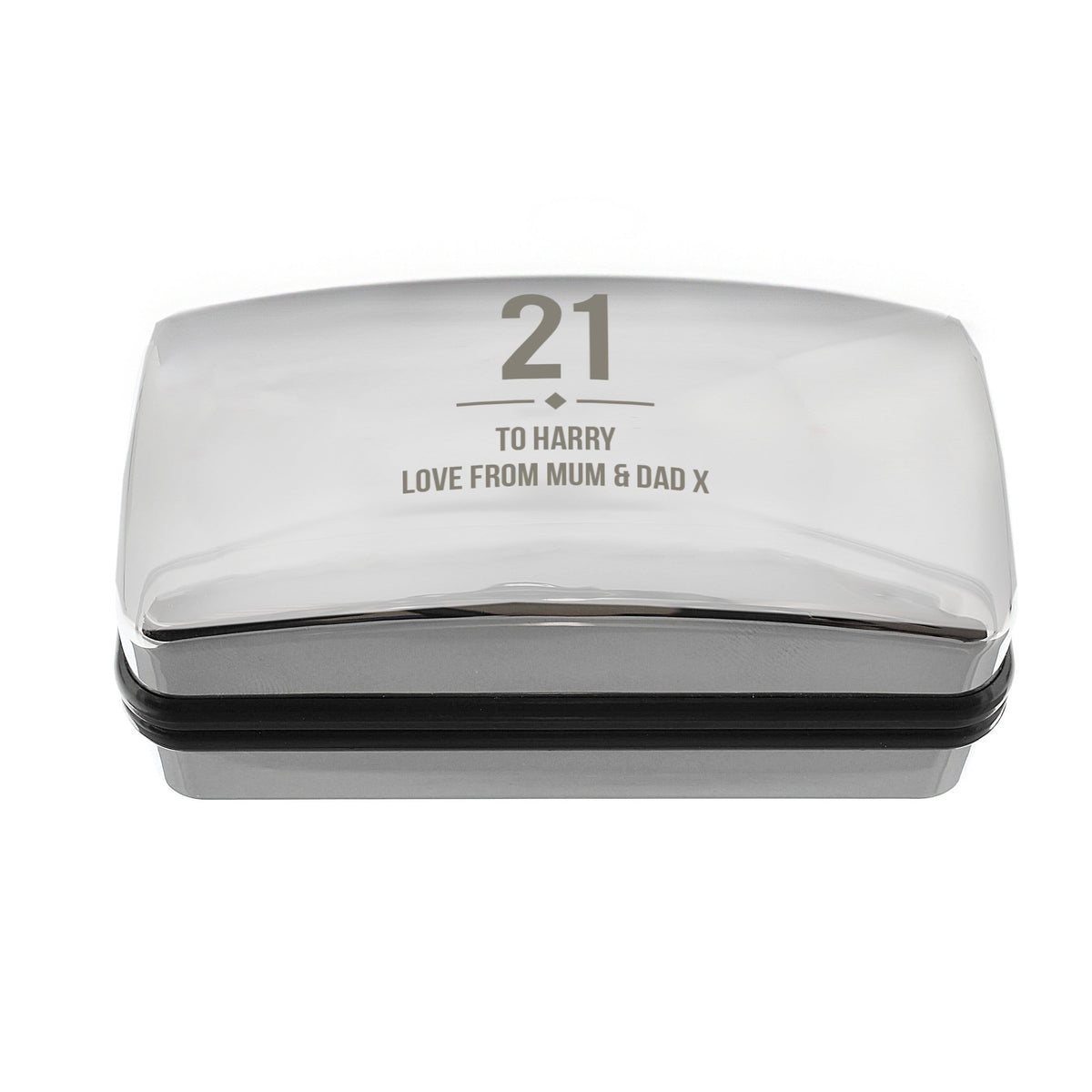 Personalised Memento Jewellery Personalised Birthday Big Age Cufflink Box