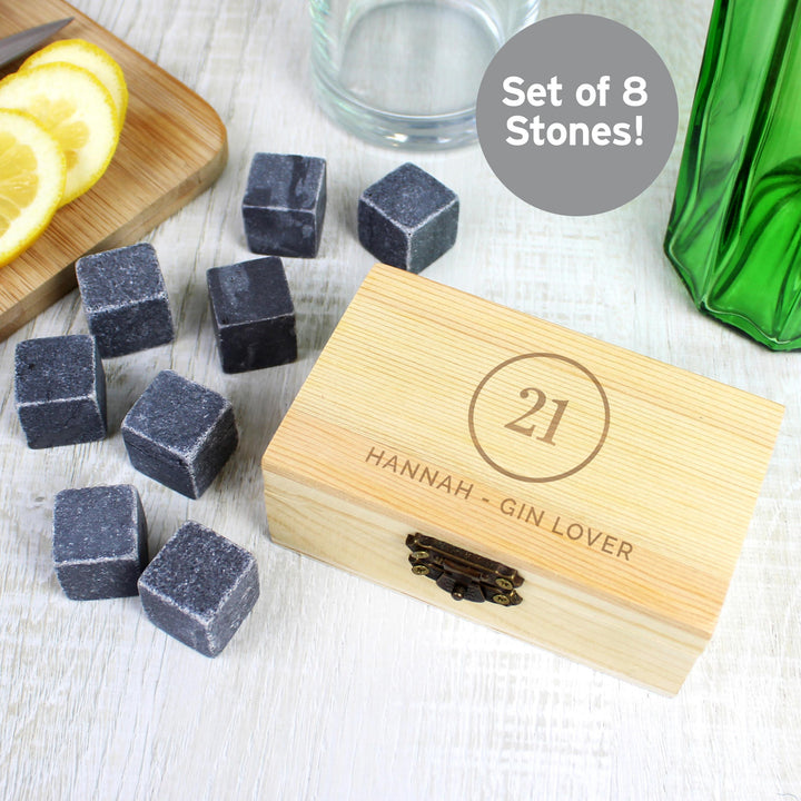 Personalised Memento Personalised Birthday Cooling Stones
