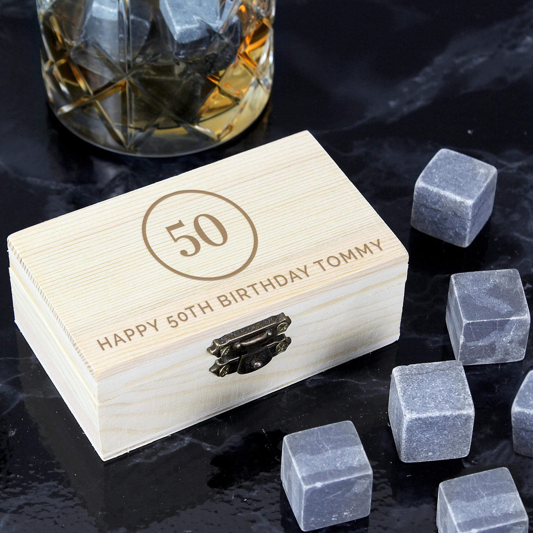 Personalised Memento Personalised Birthday Cooling Stones