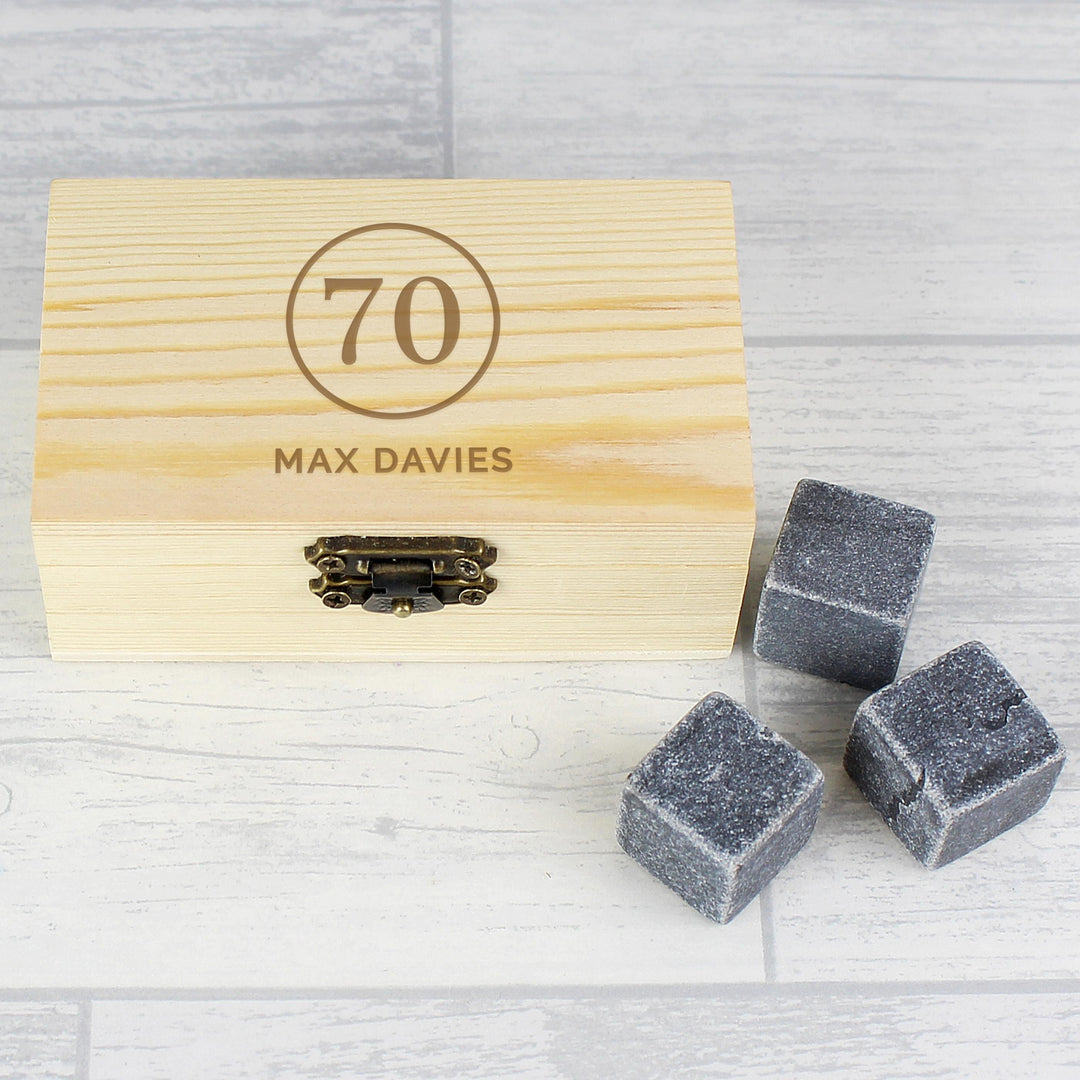 Personalised Memento Personalised Birthday Cooling Stones