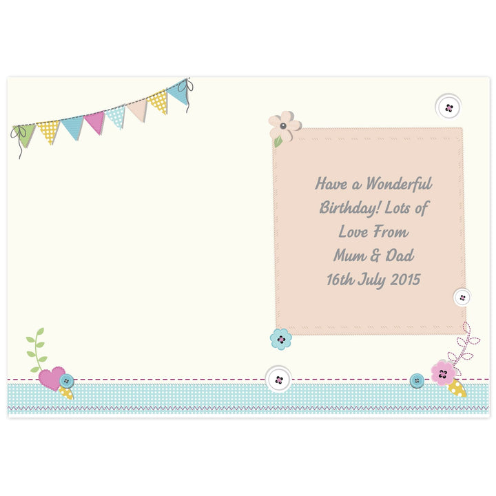 Personalised Memento Greetings Cards Personalised Birthday Craft Card