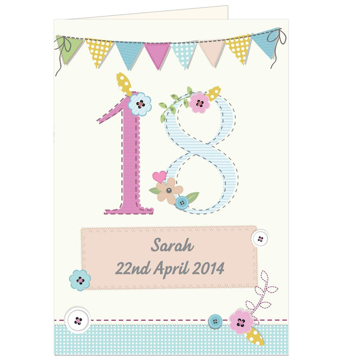 Personalised Memento Greetings Cards Personalised Birthday Craft Card