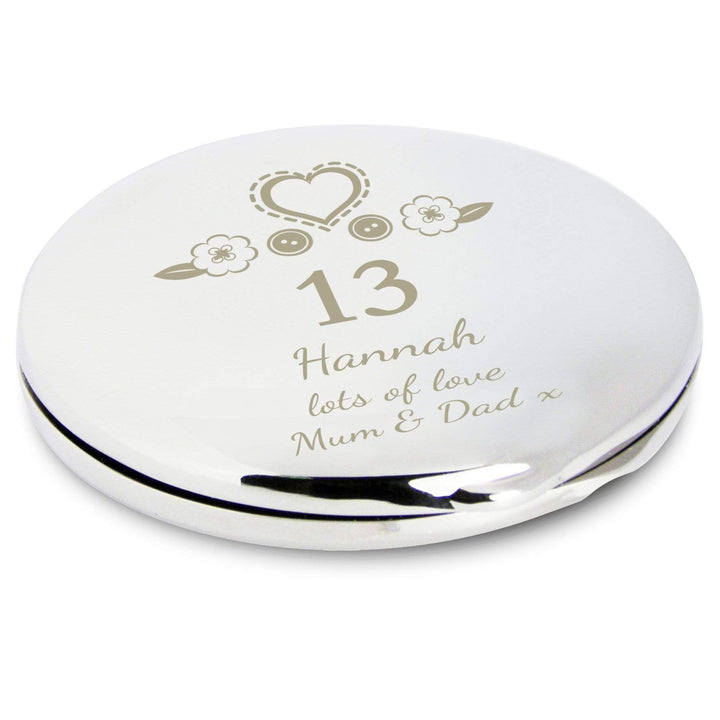 Personalised Memento Keepsakes Personalised Birthday Craft Compact Mirror